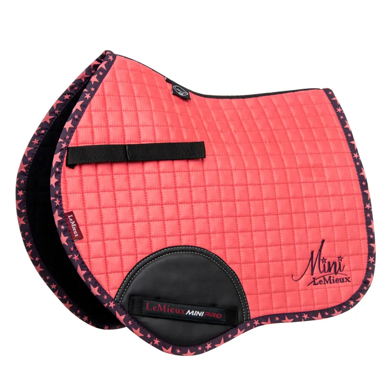 LeMieux Mini Jump Saddlepad Papaya